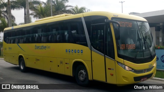 Biguaçu Transportes Coletivos Administração e Participação 1021 na cidade de Florianópolis, Santa Catarina, Brasil, por Charlys William. Número da foto: #9523308.