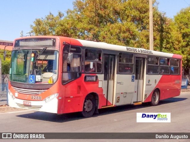 Expresso CampiBus 2288 na cidade de Campinas, São Paulo, Brasil, por Danilo Augusto. Número da foto: #9523532.