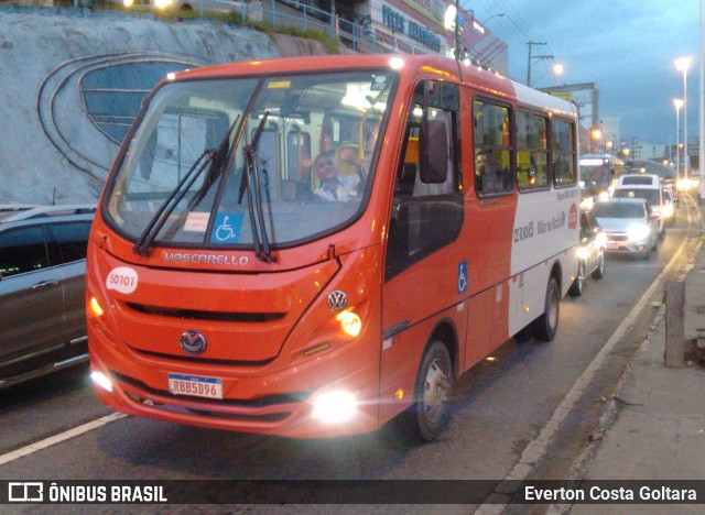 Viação Satélite 50707 na cidade de Cariacica, Espírito Santo, Brasil, por Everton Costa Goltara. Número da foto: #9523778.