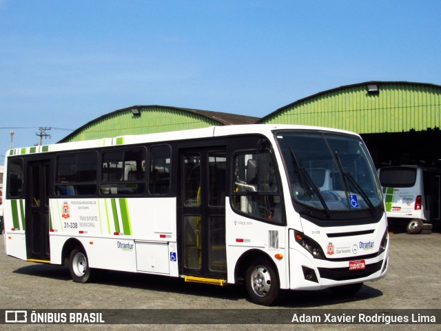 Otrantur Transporte e Turismo 31-338 na cidade de São Vicente, São Paulo, Brasil, por Adam Xavier Rodrigues Lima. Número da foto: #9524623.