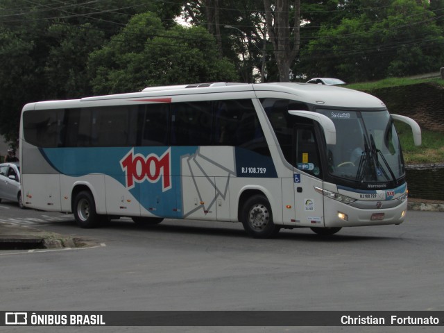 Auto Viação 1001 RJ 108.729 na cidade de Muriaé, Minas Gerais, Brasil, por Christian  Fortunato. Número da foto: #9523986.