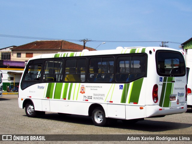 Otrantur Transporte e Turismo 71-332 na cidade de São Vicente, São Paulo, Brasil, por Adam Xavier Rodrigues Lima. Número da foto: #9524627.