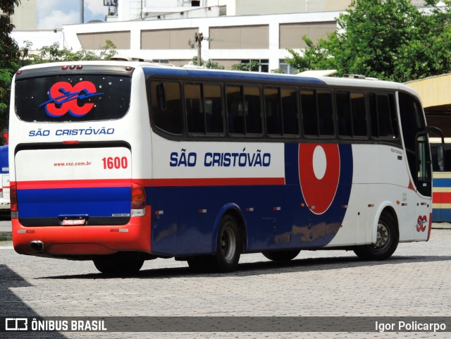 Viação São Cristóvão 1600 na cidade de Divinópolis, Minas Gerais, Brasil, por Igor Policarpo. ID da foto: 9525764.