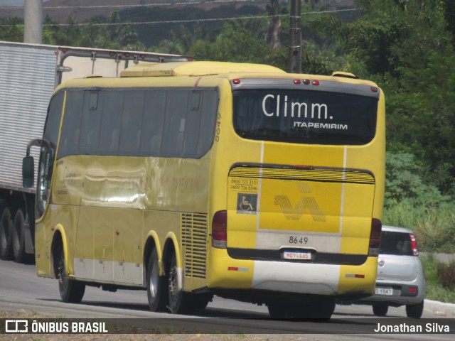 Viação Itapemirim 8649 na cidade de Jaboatão dos Guararapes, Pernambuco, Brasil, por Jonathan Silva. Número da foto: #9523626.