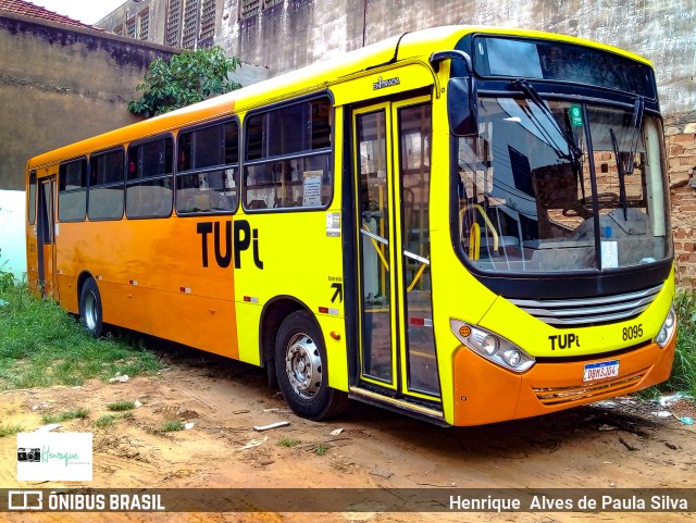 TUPi Transportes Urbanos Piracicaba 8095 na cidade de Piracicaba, São Paulo, Brasil, por Henrique Alves de Paula Silva. Número da foto: #9524525.