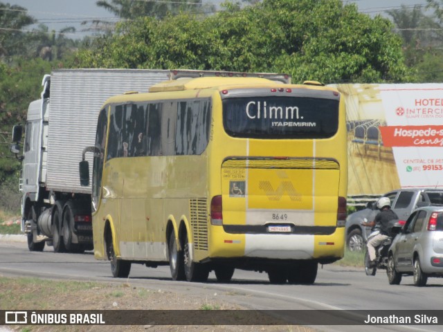 Viação Itapemirim 8649 na cidade de Jaboatão dos Guararapes, Pernambuco, Brasil, por Jonathan Silva. Número da foto: #9523627.