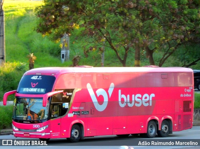 Transportadora Turística Natal 3100 na cidade de Belo Horizonte, Minas Gerais, Brasil, por Adão Raimundo Marcelino. ID da foto: 9525416.