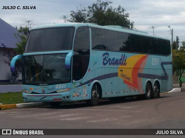 Brandli Turismo 2301 na cidade de Esteio, Rio Grande do Sul, Brasil, por JULIO SILVA. Número da foto: #9525063.