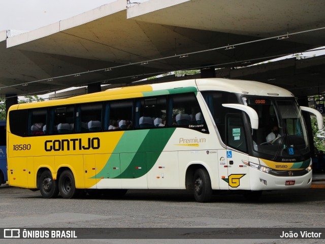 Empresa Gontijo de Transportes 18580 na cidade de Teresina, Piauí, Brasil, por João Victor. Número da foto: #9528637.
