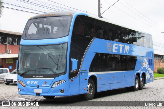 ETM - Empresa de Transporte Maullín 205 na cidade de Joinville, Santa Catarina, Brasil, por Diego Lip. ID da foto: 9526907.