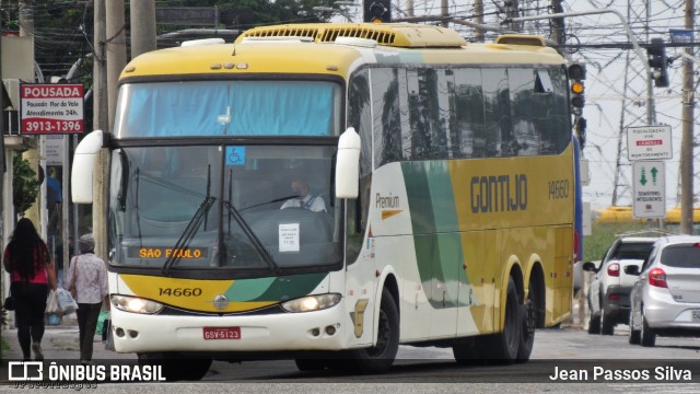 Empresa Gontijo de Transportes 14660 na cidade de São José dos Campos, São Paulo, Brasil, por Jean Passos Silva. Número da foto: #9528452.