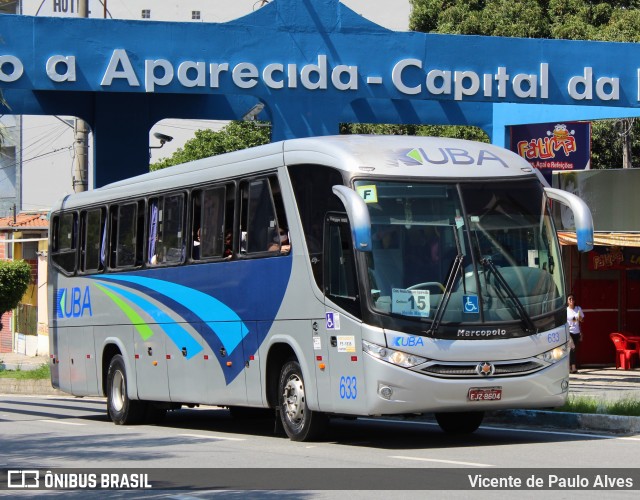 Kuba Turismo 633 na cidade de Aparecida, São Paulo, Brasil, por Vicente de Paulo Alves. Número da foto: #9525919.