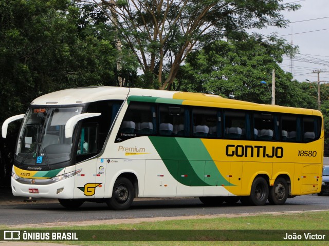 Empresa Gontijo de Transportes 18580 na cidade de Teresina, Piauí, Brasil, por João Victor. Número da foto: #9528589.