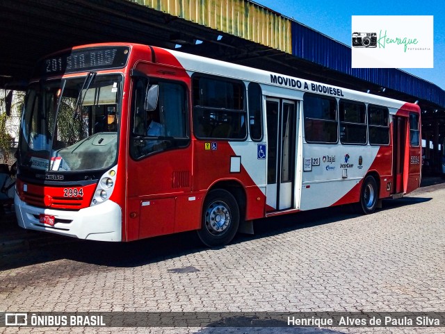 Itajaí Transportes Coletivos 2994 na cidade de Campinas, São Paulo, Brasil, por Henrique Alves de Paula Silva. Número da foto: #9527022.