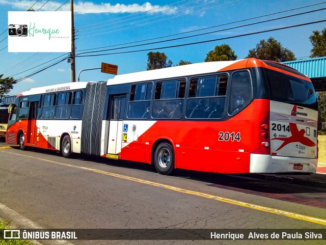 Itajaí Transportes Coletivos 2014 na cidade de Campinas, São Paulo, Brasil, por Henrique Alves de Paula Silva. ID da foto: 9527015.