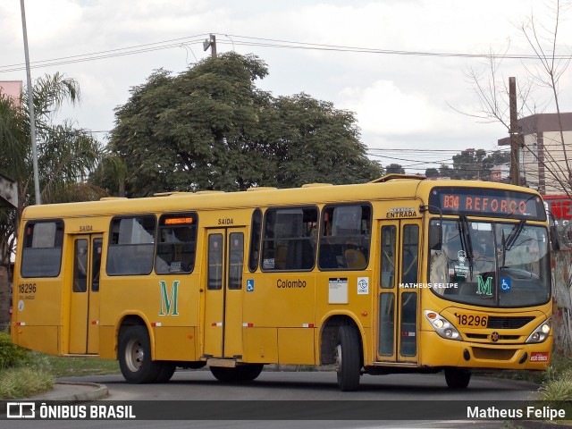 Viação Santo Ângelo 18296 na cidade de Colombo, Paraná, Brasil, por Matheus Felipe. Número da foto: #9527284.