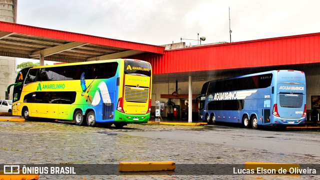 Viação Amarelinho 13309 na cidade de Guaratinguetá, São Paulo, Brasil, por Lucas Elson de Oliveira. Número da foto: #9528088.