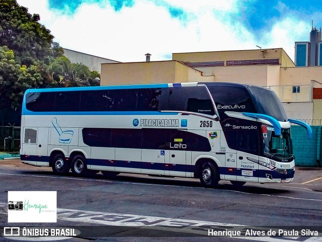 Viação Piracicabana 2650 na cidade de Piracicaba, São Paulo, Brasil, por Henrique Alves de Paula Silva. Número da foto: #9527006.