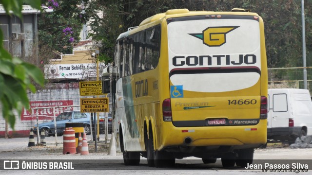 Empresa Gontijo de Transportes 14660 na cidade de São José dos Campos, São Paulo, Brasil, por Jean Passos Silva. Número da foto: #9528482.