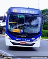 Rápido Araguaia 50752 na cidade de Aparecida de Goiânia, Goiás, Brasil, por João Mateus Gramacho Ribeiro. Número da foto: #9526045.