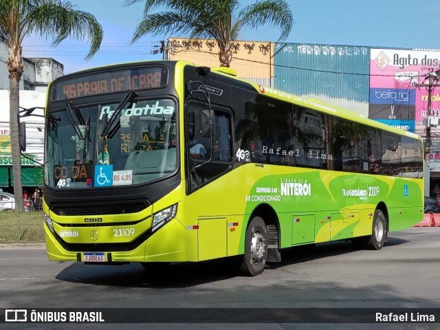 Viação Pendotiba 2.1.109 na cidade de Niterói, Rio de Janeiro, Brasil, por Rafael Lima. Número da foto: #9530630.