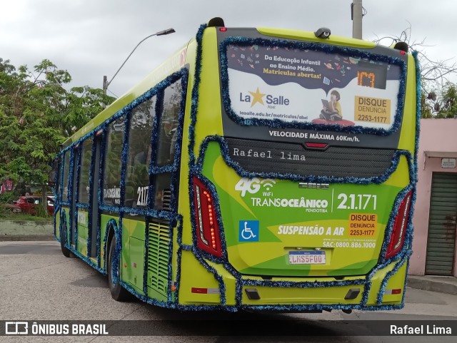 Viação Pendotiba 2.1.171 na cidade de Niterói, Rio de Janeiro, Brasil, por Rafael Lima. Número da foto: #9532185.