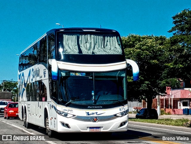 São João Turismo 875 na cidade de Campos dos Goytacazes, Rio de Janeiro, Brasil, por Breno Vieira. ID da foto: 9531466.