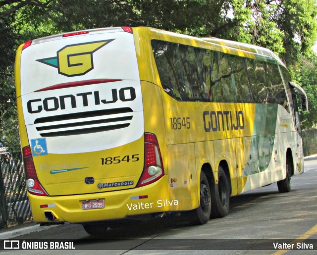 Empresa Gontijo de Transportes 18545 na cidade de São Paulo, São Paulo, Brasil, por Valter Silva. ID da foto: 9531844.