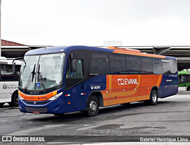 Evanil Transportes e Turismo RJ 132.073 na cidade de Rio de Janeiro, Rio de Janeiro, Brasil, por Gabriel Henrique Lima. Número da foto: #9534851.