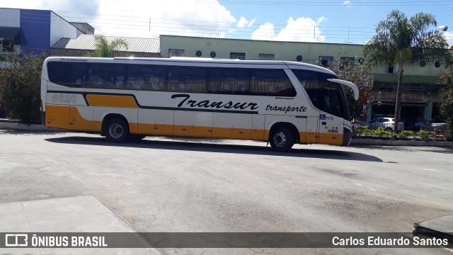 Transur - Transporte Rodoviário Mansur 6620 na cidade de São João del Rei, Minas Gerais, Brasil, por Carlos Eduardo Santos. Número da foto: #9534470.