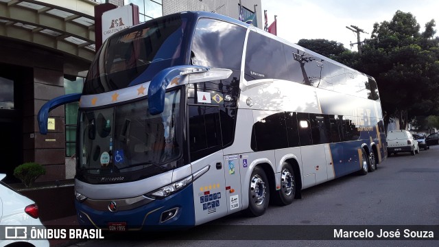 EBT - Expresso Biagini Transportes 1955 na cidade de São José dos Campos, São Paulo, Brasil, por Marcelo José Souza. ID da foto: 9533289.