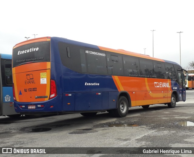 Evanil Transportes e Turismo RJ 132.022 na cidade de Rio de Janeiro, Rio de Janeiro, Brasil, por Gabriel Henrique Lima. Número da foto: #9534621.