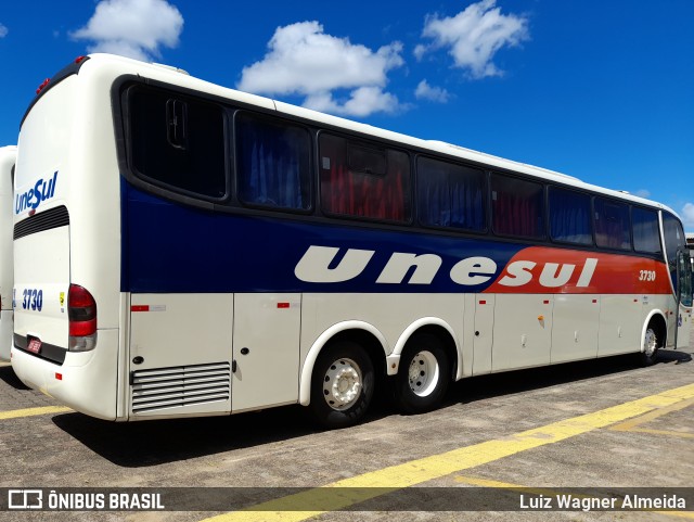 Unesul de Transportes 3730 na cidade de Porto Alegre, Rio Grande do Sul, Brasil, por Luiz Wagner Almeida. ID da foto: 9534404.