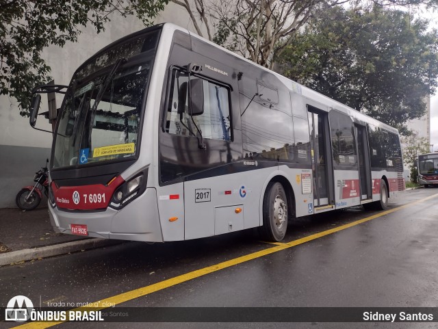 Viação Gatusa Transportes Urbanos 7 6091 na cidade de São Paulo, São Paulo, Brasil, por Sidney Santos. Número da foto: #9534444.