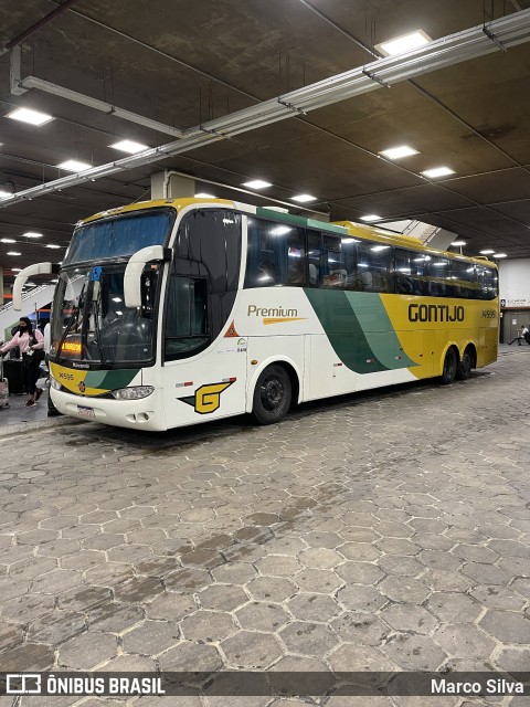 Empresa Gontijo de Transportes 14595 na cidade de Belo Horizonte, Minas Gerais, Brasil, por Marco Silva. ID da foto: 9534745.