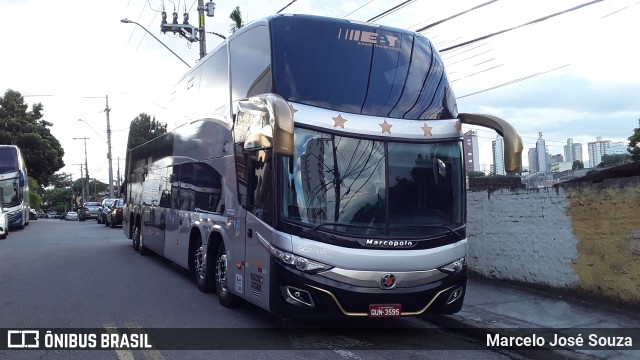 EBT - Expresso Biagini Transportes 3595 na cidade de São José dos Campos, São Paulo, Brasil, por Marcelo José Souza. Número da foto: #9535274.