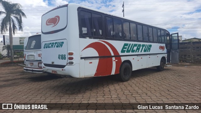 Eucatur - Empresa União Cascavel de Transportes e Turismo 4166 na cidade de Ji-Paraná, Rondônia, Brasil, por Gian Lucas  Santana Zardo. Número da foto: #9534205.