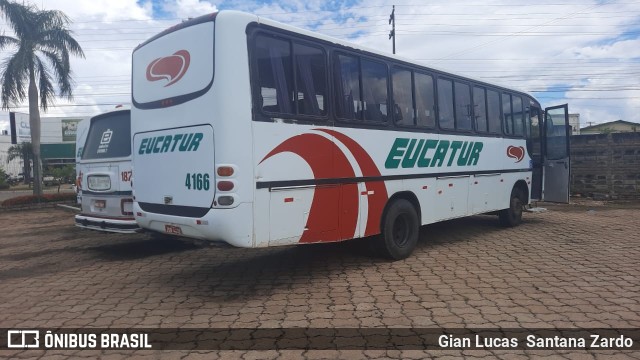 Eucatur - Empresa União Cascavel de Transportes e Turismo 4166 na cidade de Ji-Paraná, Rondônia, Brasil, por Gian Lucas  Santana Zardo. ID da foto: 9534205.