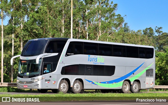 Turisblu Viagens e Turismo 2040 na cidade de Ourinhos, São Paulo, Brasil, por Francisco Ivano. ID da foto: 9533921.