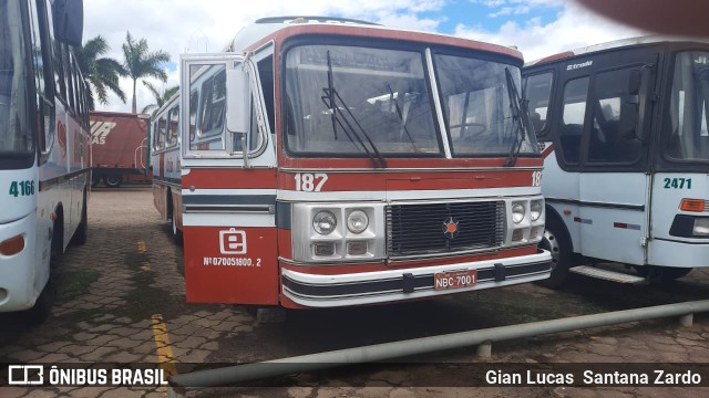 Eucatur - Empresa União Cascavel de Transportes e Turismo 187 na cidade de Ji-Paraná, Rondônia, Brasil, por Gian Lucas  Santana Zardo. Número da foto: #9534200.
