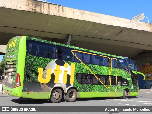 UTIL - União Transporte Interestadual de Luxo 11931 na cidade de Belo Horizonte, Minas Gerais, Brasil, por Adão Raimundo Marcelino. ID da foto: 9537512.