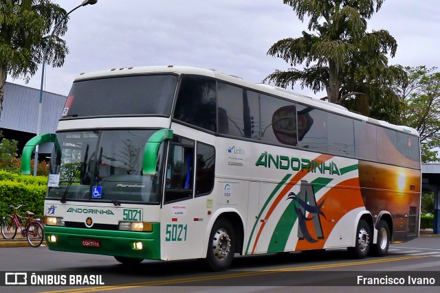 Empresa de Transportes Andorinha 5021 na cidade de Assis, São Paulo, Brasil, por Francisco Ivano. ID da foto: 9537361.