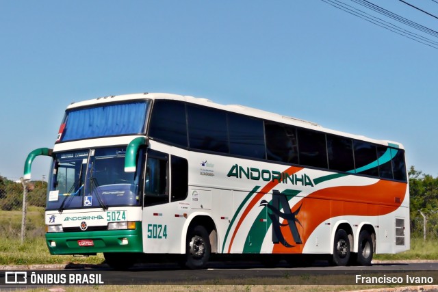 Empresa de Transportes Andorinha 5024 na cidade de Assis, São Paulo, Brasil, por Francisco Ivano. Número da foto: #9537391.