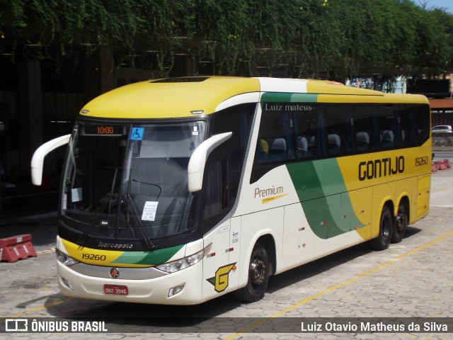 Empresa Gontijo de Transportes 19260 na cidade de Belo Horizonte, Minas Gerais, Brasil, por Luiz Otavio Matheus da Silva. Número da foto: #9537211.