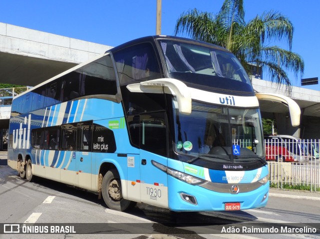 UTIL - União Transporte Interestadual de Luxo 11930 na cidade de Belo Horizonte, Minas Gerais, Brasil, por Adão Raimundo Marcelino. ID da foto: 9537515.