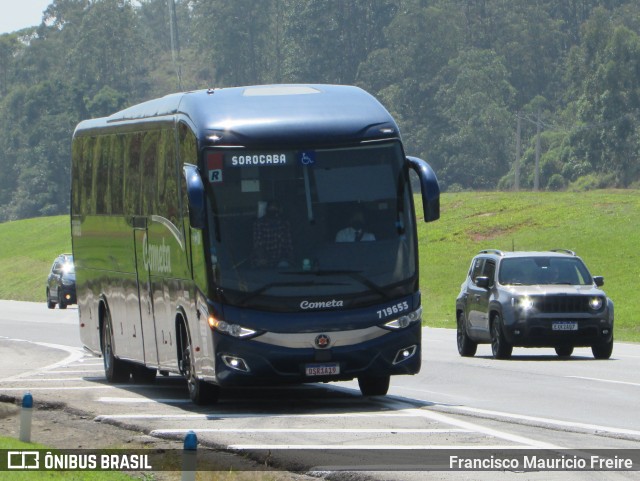 Viação Cometa 719653 na cidade de São Roque, São Paulo, Brasil, por Francisco Mauricio Freire. ID da foto: 9537208.