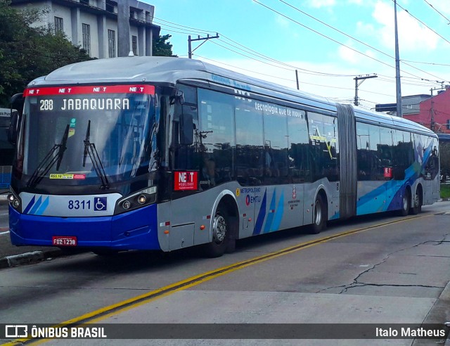 Next Mobilidade - ABC Sistema de Transporte 8311 na cidade de São Paulo, São Paulo, Brasil, por Italo Matheus. Número da foto: #9537701.