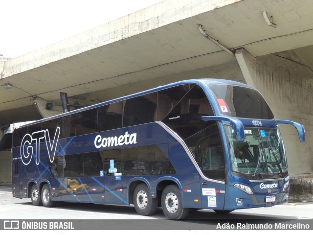 Viação Cometa 721304 na cidade de Belo Horizonte, Minas Gerais, Brasil, por Adão Raimundo Marcelino. ID da foto: 9537688.