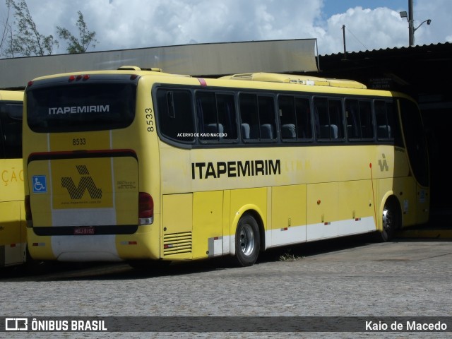 Viação Itapemirim 8533 na cidade de Campos dos Goytacazes, Rio de Janeiro, Brasil, por Kaio de Macedo. ID da foto: 8614272.