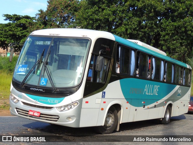 Expresso Allure 66 na cidade de Belo Horizonte, Minas Gerais, Brasil, por Adão Raimundo Marcelino. ID da foto: 8615637.